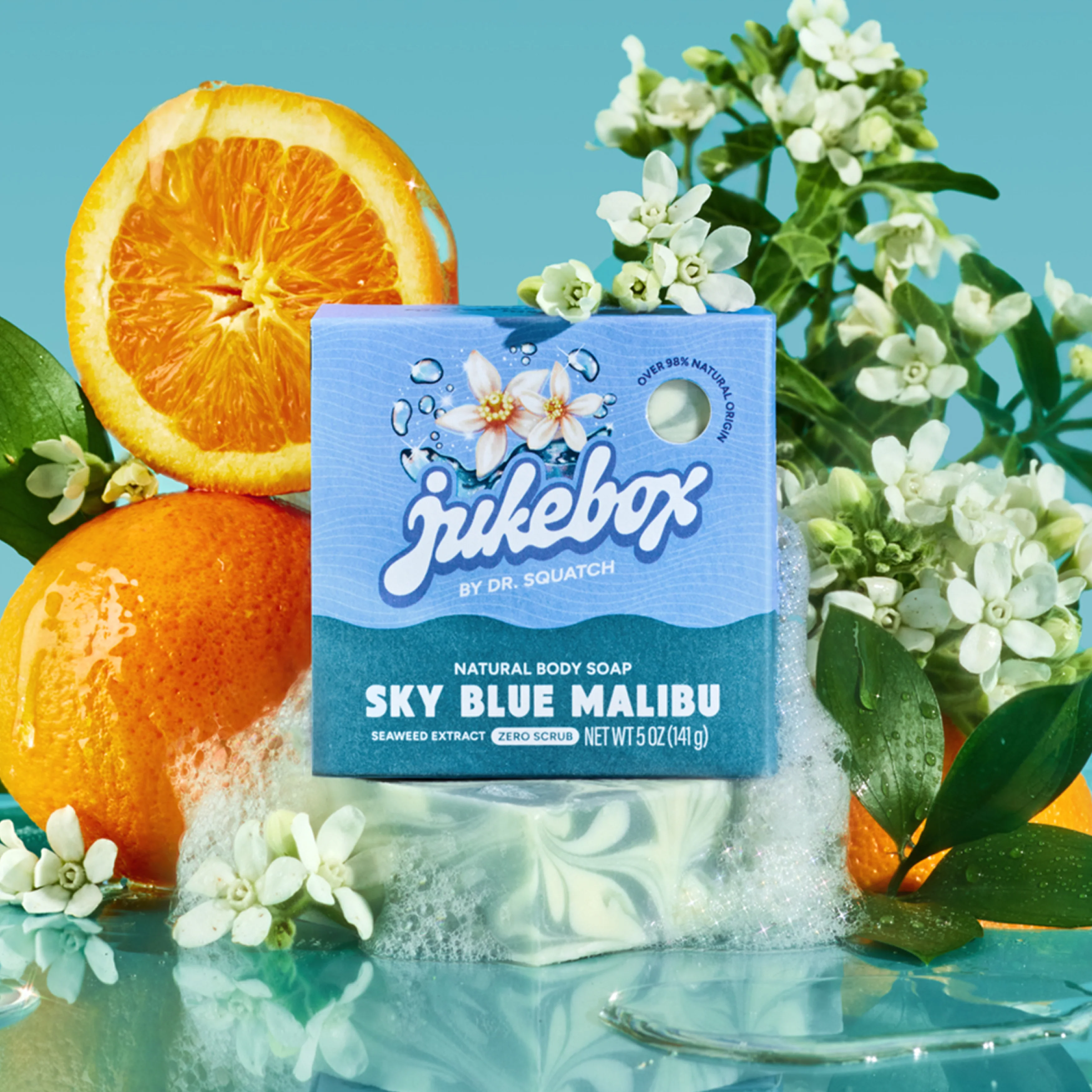 Sky Blue Malibu Body Soap - Image 5